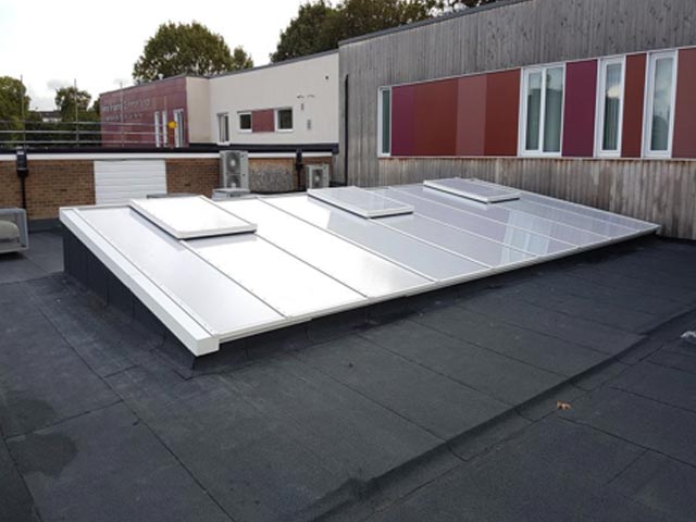 Bishop Bridgeman CofE Primary after roofing works by K Pendlebury & Sons