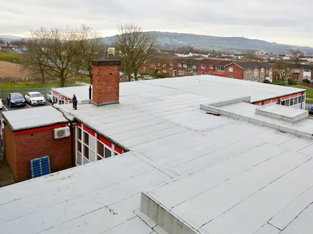 Chorlton Health Centre, Manchester after roofing works by K Pendlebury & Sons