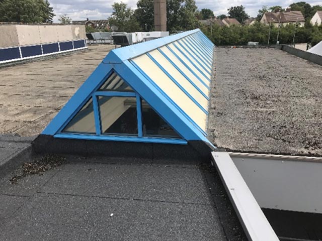 Brine Leas Academy, Nantwich before roofing works