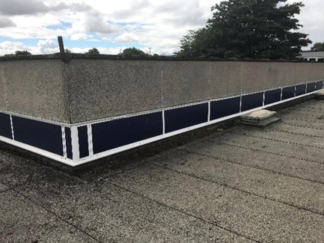 Brine Leas Academy, Nantwich before roofing works