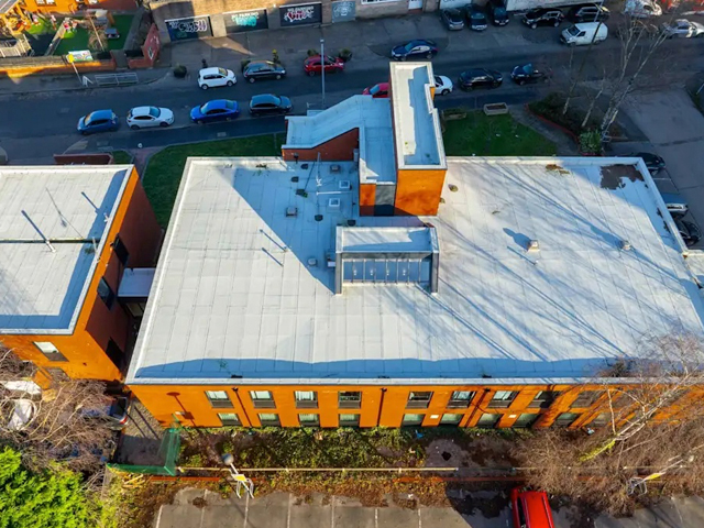 Chorlton Health Centre, Manchester before roofing works