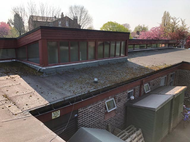 St. Anne's Primary School, Sale before roofing works